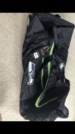 Brand new Seahawks luggage/stroller/carry on