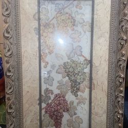 Tuscany Grapes Wall Decoration 42x24