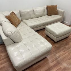 Sectional Leather Couch
