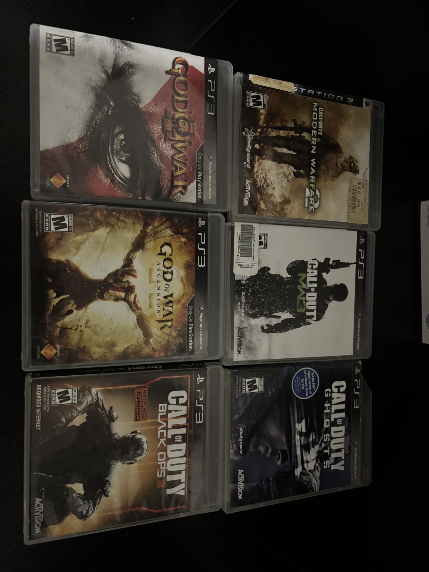 PS3 Games- Bundle of 9 Games for $50
