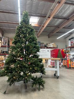 9ft Forest Pine LED Pre-Lit Tree