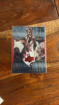 Michael Jordan Red Bulls Chicago card 1999