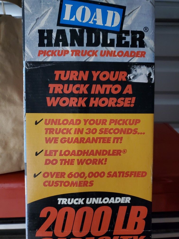 Loadhandler Truck Unloader For Full-size Pickup Truck