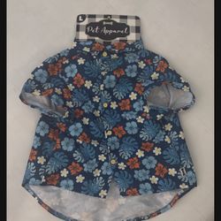 New Dog Hawaiian Shirt Size L 