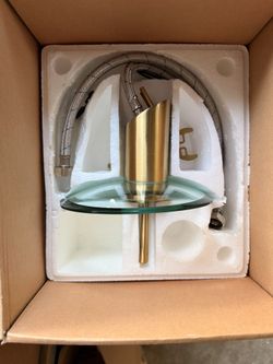 waterfall Faucet —GLASS FAUCET —NEW