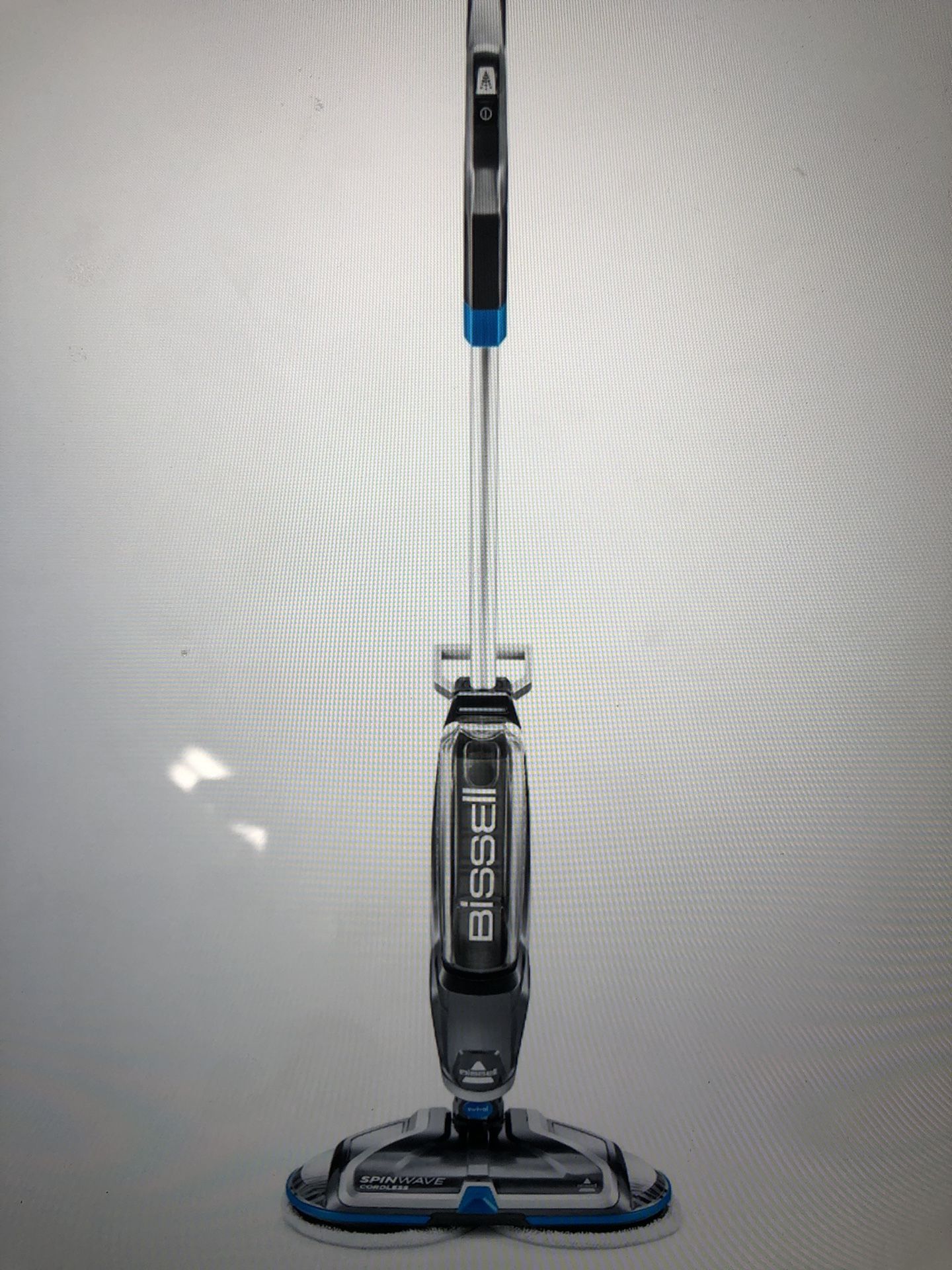 Bissell SpinWave Cordless Hard Floor Expert, 23159, Titanium With Electric Blue Accents@U13