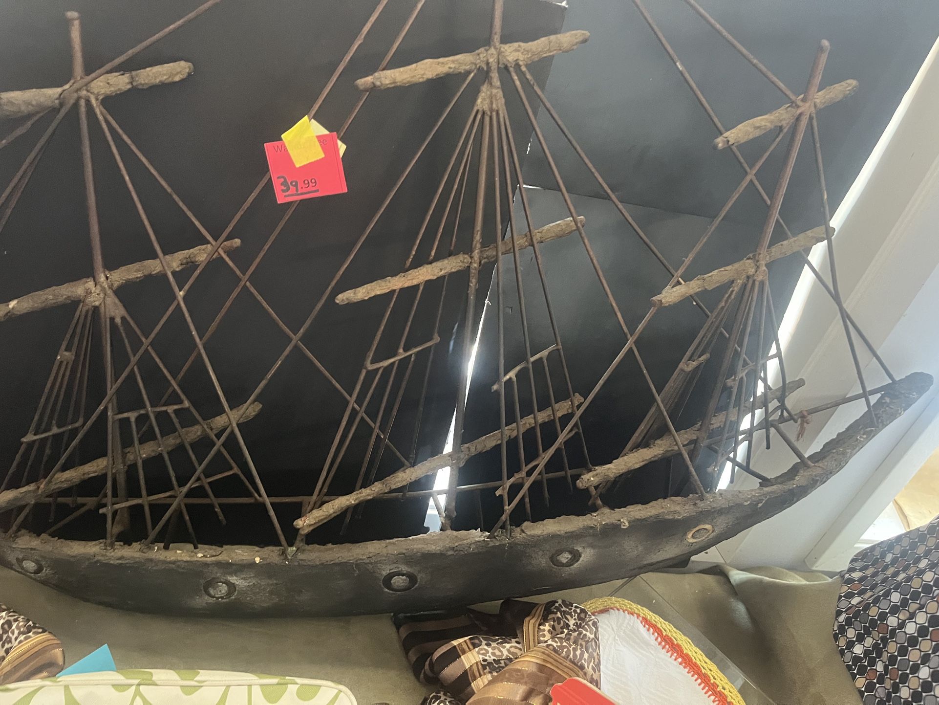 Vintage Frigate Ship