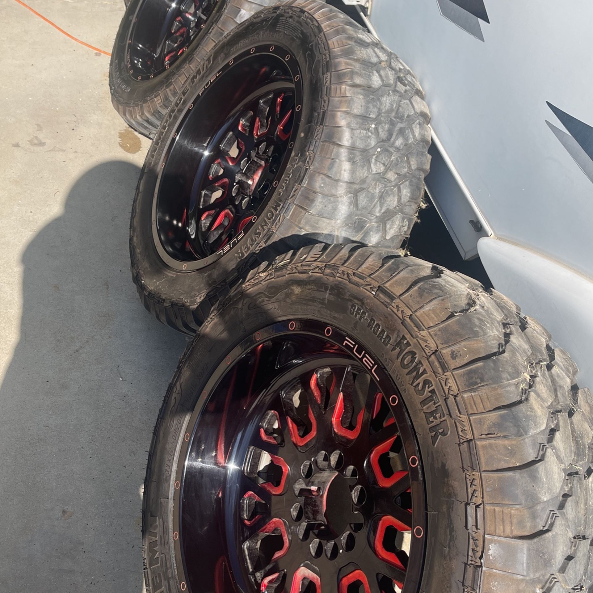 FUEL Rims And Tires 20” Off Road 33” Tires 6 Lug Pattern for Sale in