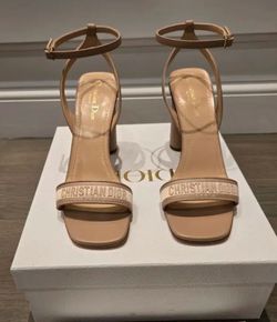 On sale dior nude heels