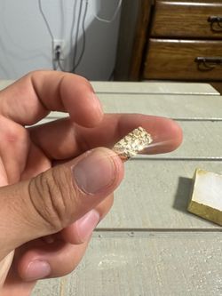 14k golden nugget ring