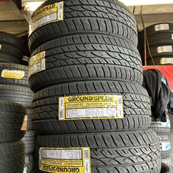 Vendo 4 Llantas Nuevas 205/55R16 Marca GROUND SPEED 