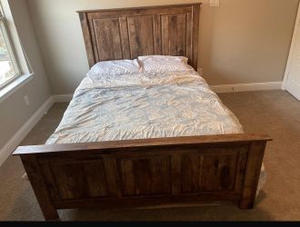 Bed frame queen