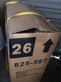 Case of plungers the whole case for 30.00
