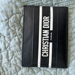 Christian Dior Credit Card Wallet