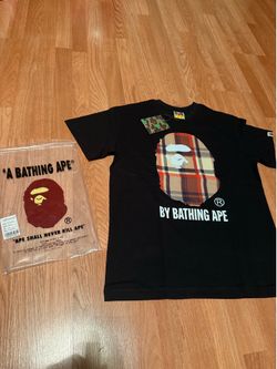 A bathing ape check shirt(size medium)