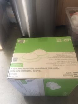 2 included Commercial Fixture and Bulb 45 year