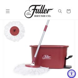 Spin Mop And Replacement Head