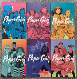 Paper Girls Vol. 1–6 Complete Comic Series OBO