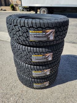 275 60 20 ALL TERRAIN TIRES DODGE RAM TITAN ARMADA TUNDRA SEQUOIA RUBICON GLADIATOR SILVERADO SIERRA