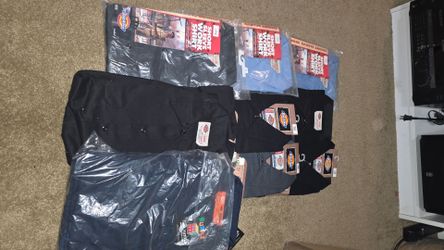 Lot of 12 Dickies and Red Kap Short Sleeve Work Shirts