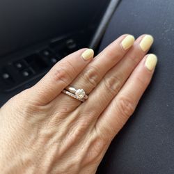 Tiffany Style Natural Solitaire 