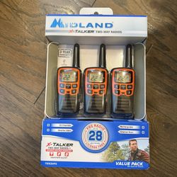 Midland X-talker 2 Way Radio - 3 Radios