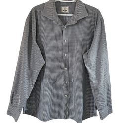 Todd Snyder Men’s Plaid Button Down Shirt 17.5 34/35 Long Sleeve Classic Fit