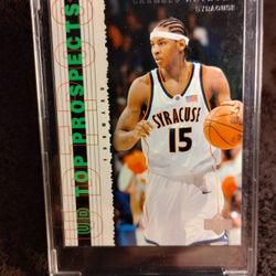 Carmelo Anthony Upper Deck Rookie Card 
