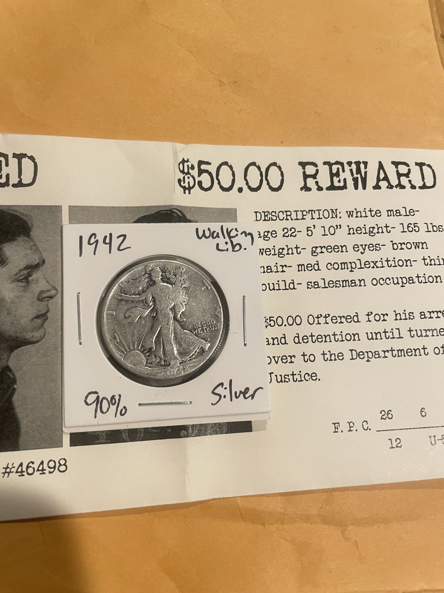 1942 And 1929 WALKING LIBERTY