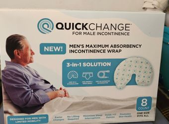 Male  incontinence wrap