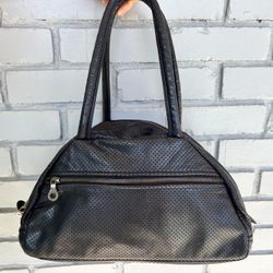 Vintage Jas M.B. London Handmade Black Leather Bag – Early 2000s