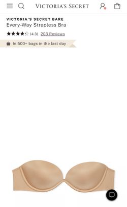Victoria’s Secret Every-Way Strapless Bra