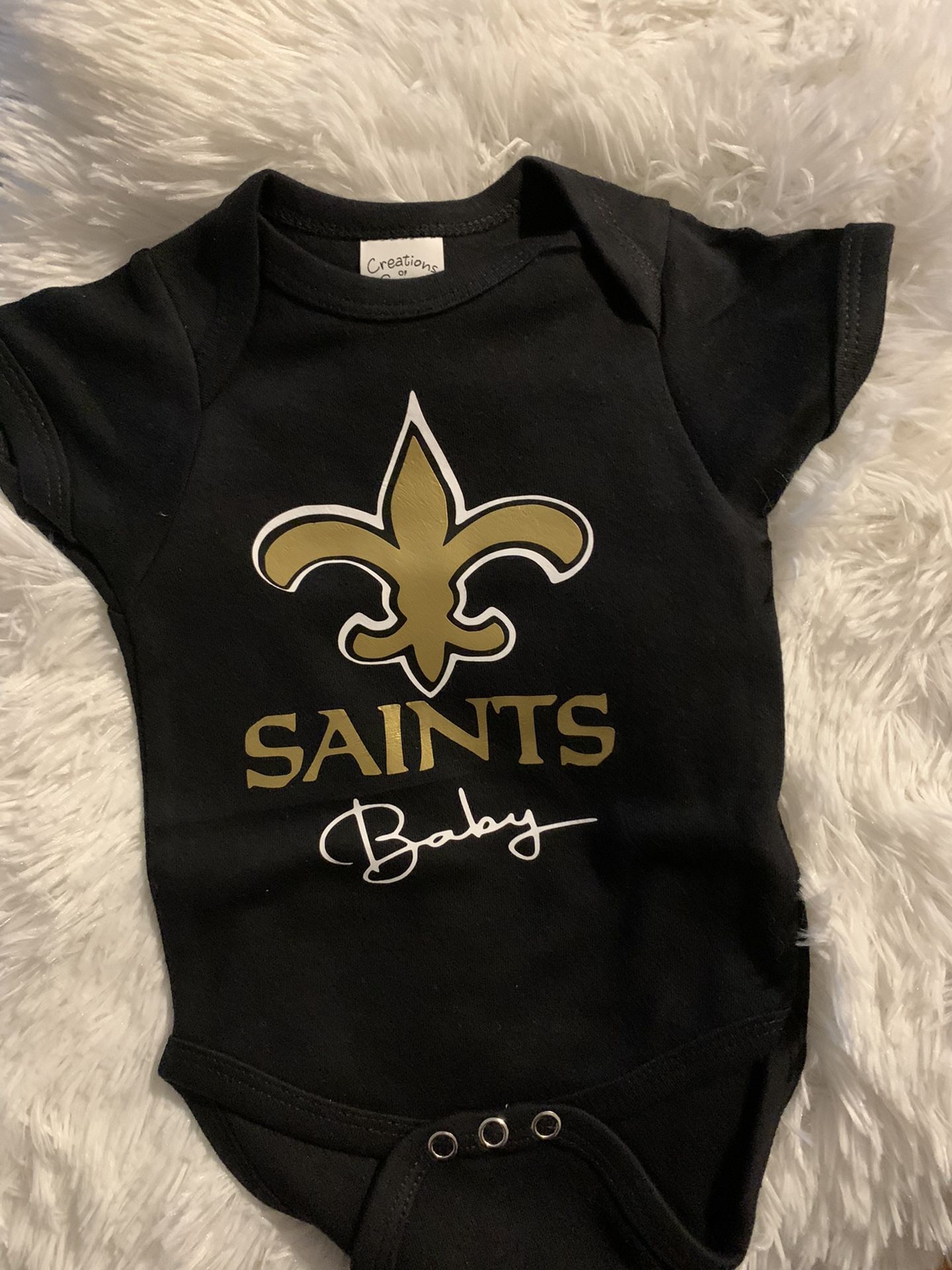 Saints  Baby Bodysuit