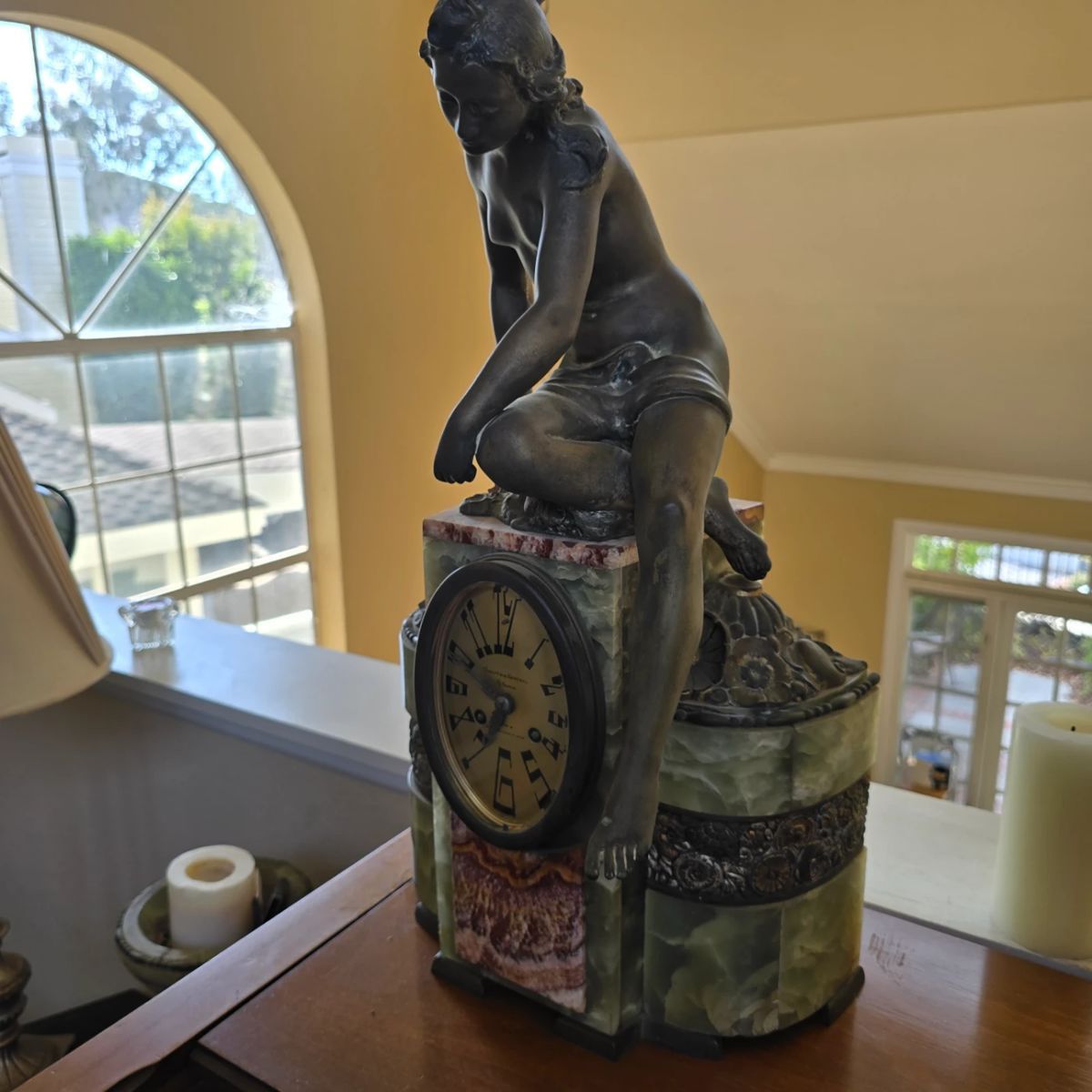 Clock Statue
