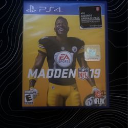 Madden 19 PS4 Disc