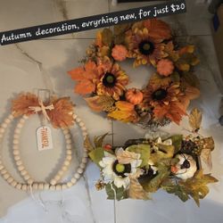 Autumn New Decoration (Everything For Just $20)