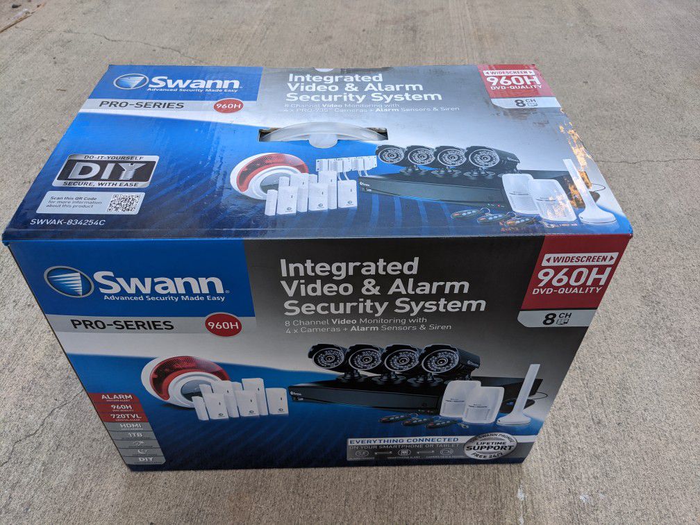 Swann 8 Channel Security Camera System Pro Series