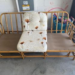 Bamboo Couch And Chair
