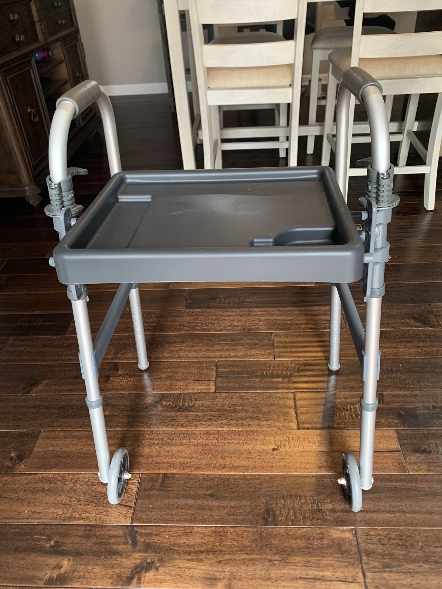 Walker With Wheels And tray Great Condition