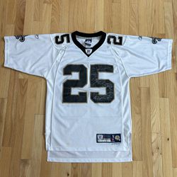 Reggie Bush #25 New Orleans Saints Reebok Stitched Jersey NFL Men’s Size S