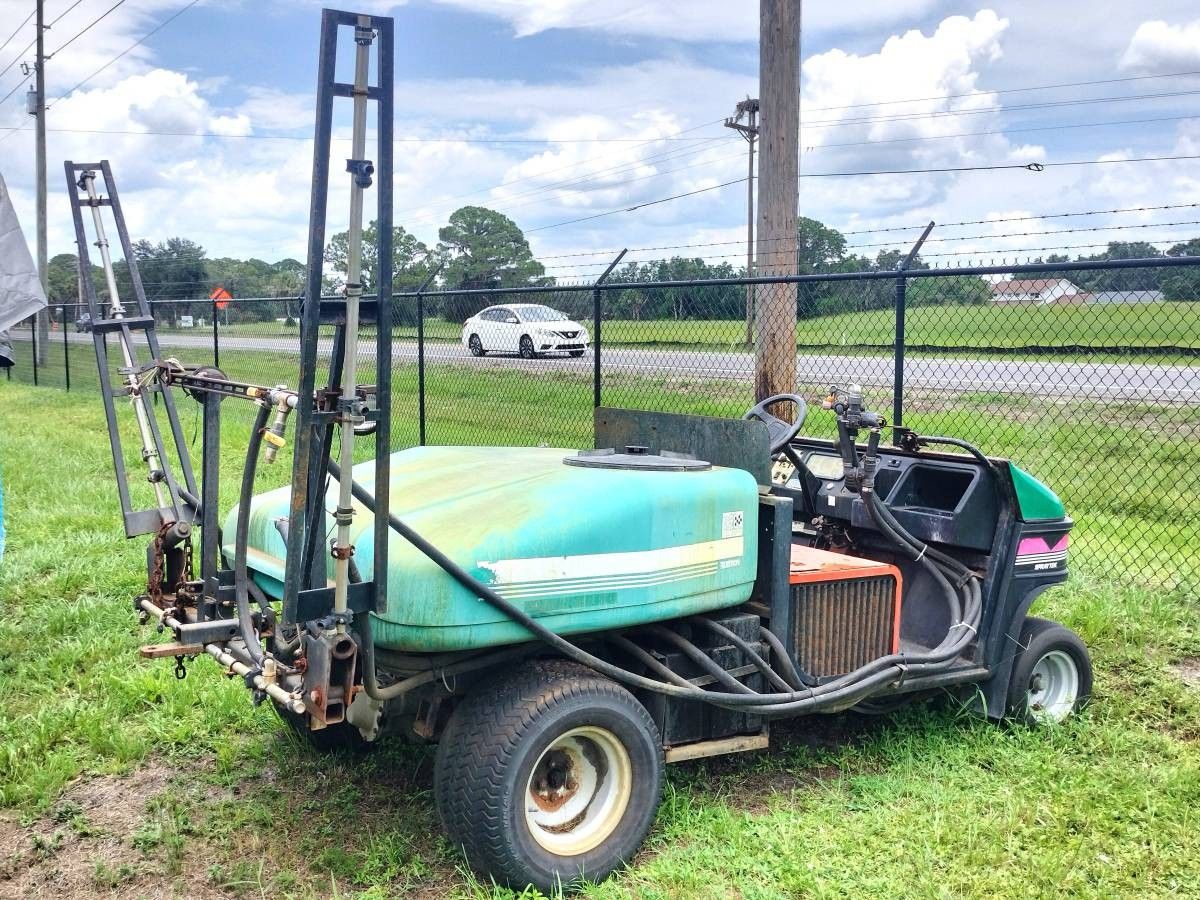 Cushman Textron Spraytek Pesticide Chemical Fertilizer Boom Sprayer Truckster 4W S660 EFI