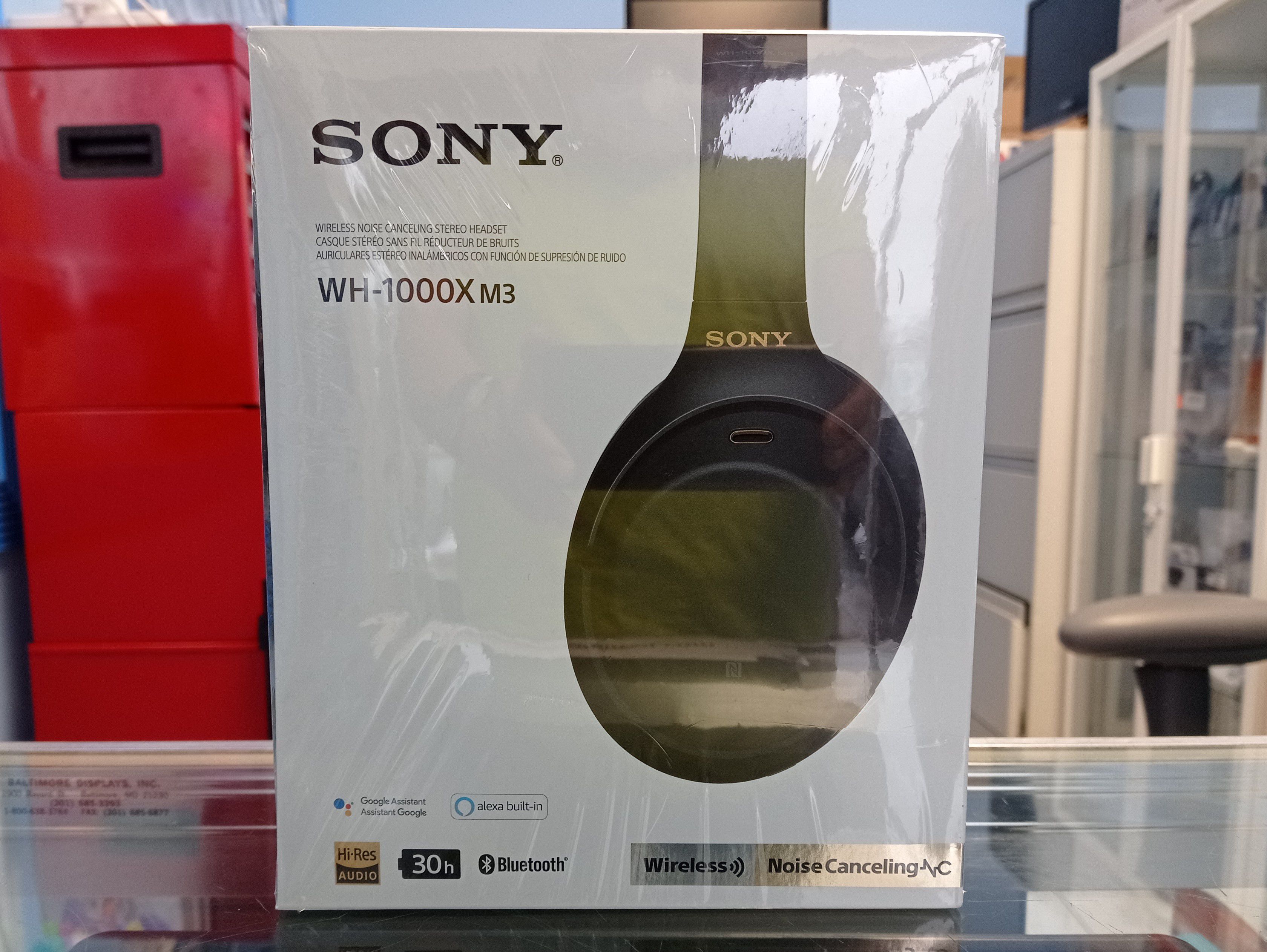 Sony WH 1000X M3 SEALED BOX Wireless Bluetooth Noise Cancelling Headphones