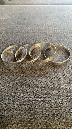 Beautiful Silver Bangles