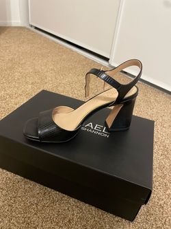 Black Heeled Sandals