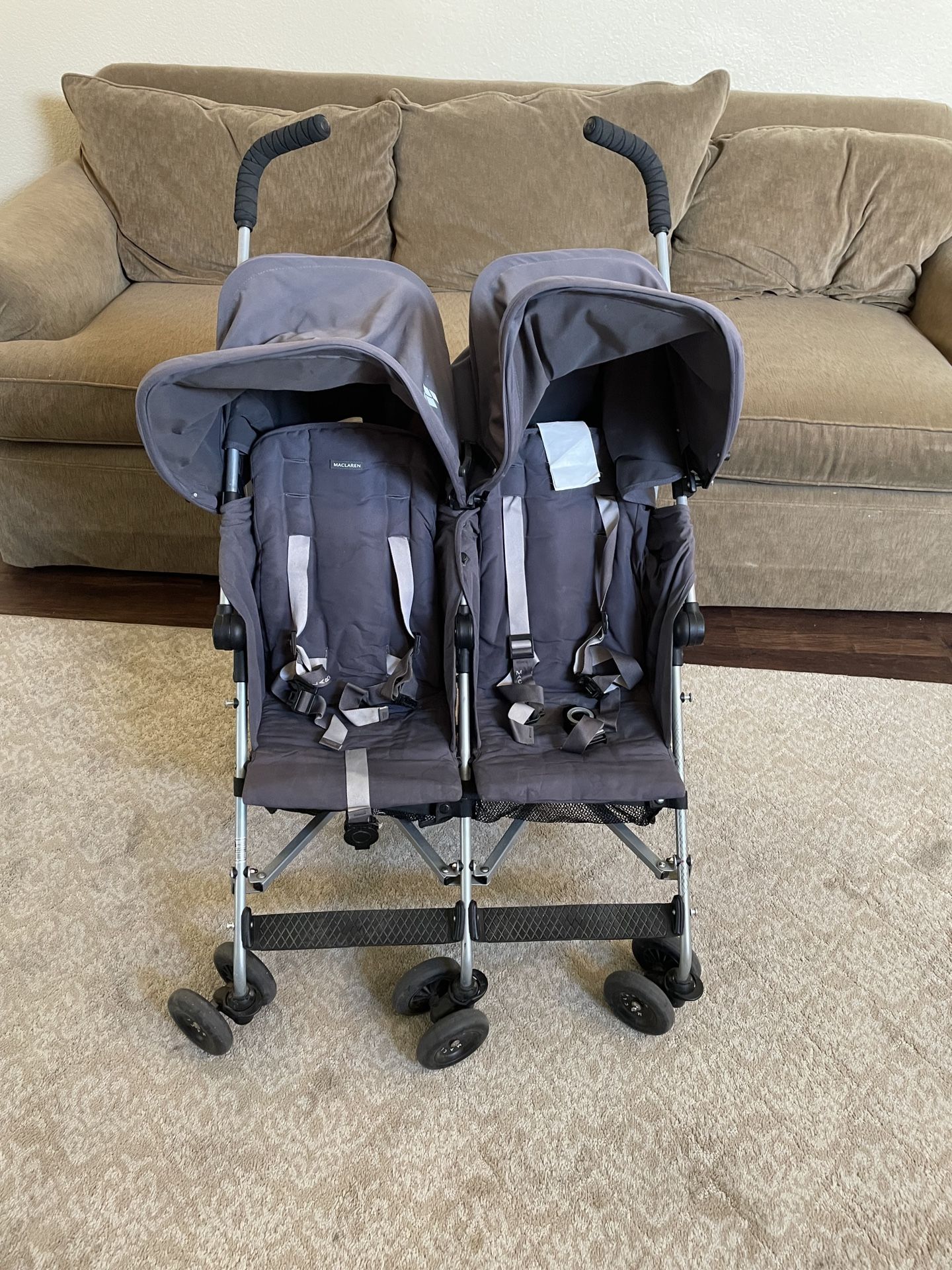 McLaren Triumph Umbrella Double Stroller 