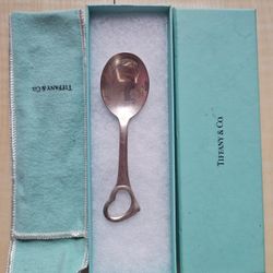 Tiffany & Co Elsa Peretti Loving Hearts Infant Spoon 925