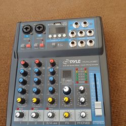 4 Channel Bluetooth Audio Mixer 
