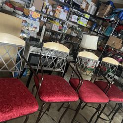 5/ 24 Inches Stools In Great Shape 