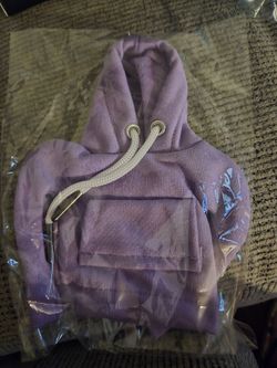 Purple Tie-Dye Gear Shifter Hoodie for a car stick
