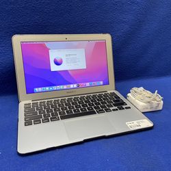 Apple MacBook Air A1465 11” 2015 I5, 4GB Ram, 128GB SSD Laptop W/Charger 11046703